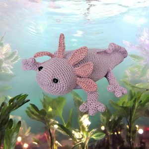 Horgolt Axolotl