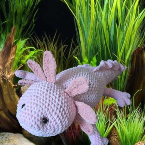 Horgolt Axolotl